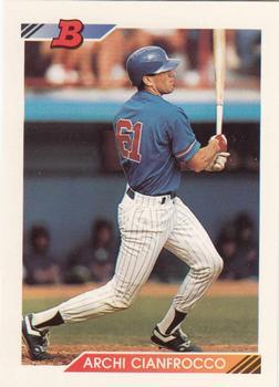 #450 Archi Cianfrocco - Montreal Expos - 1992 Bowman Baseball