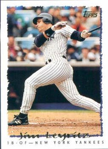 #450 Jim Leyritz - New York Yankees - 1995 Topps Baseball