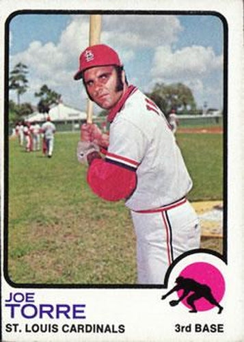 #450 Joe Torre - St. Louis Cardinals - 1973 Topps Baseball