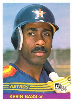 #450 Kevin Bass - Houston Astros - 1984 Donruss Baseball