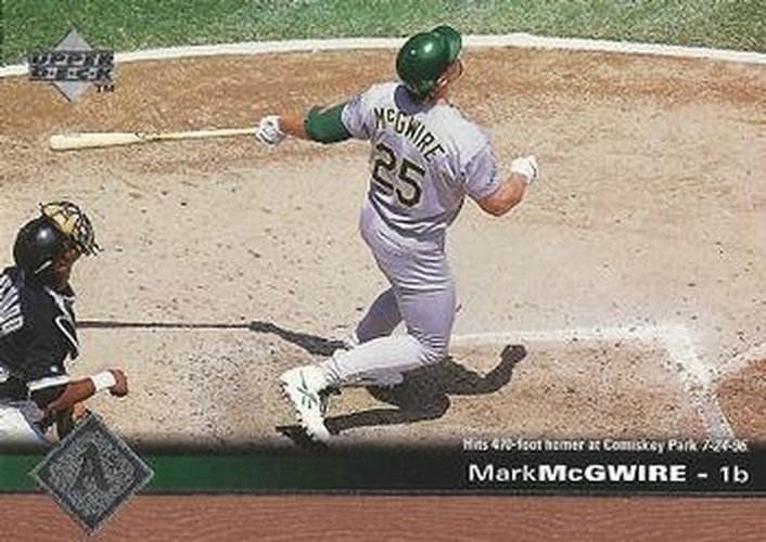 #450 Mark McGwire - Oakland Athletics - 1997 Upper Deck Baseball