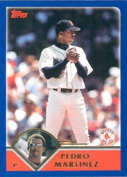#450 Pedro Martinez - Boston Red Sox - 2003 Topps Baseball
