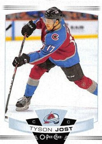 #450 Tyson Jost - Colorado Avalanche - 2019-20 O-Pee-Chee Hockey