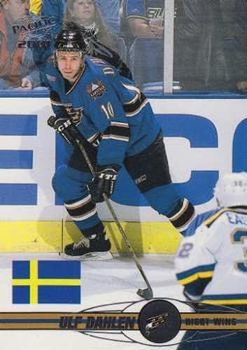 #450 Ulf Dahlen - Washington Capitals - 2000-01 Pacific Hockey