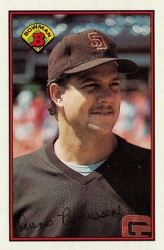 #450 Dennis Rasmussen - San Diego Padres - 1989 Bowman Baseball