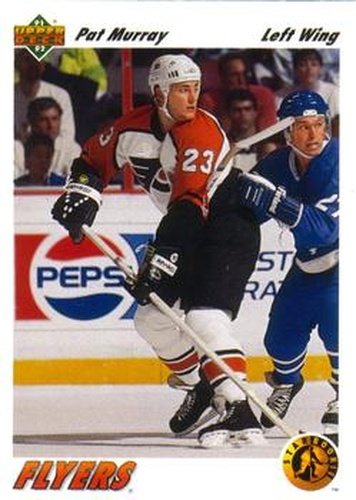 #451 Pat Murray - Philadelphia Flyers - 1991-92 Upper Deck Hockey