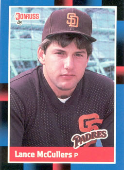 #451 Lance McCullers - San Diego Padres - 1988 Donruss Baseball
