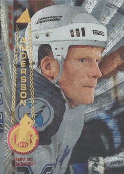 #451 Mikael Andersson - Tampa Bay Lightning - 1994-95 Pinnacle Hockey - Rink Collection