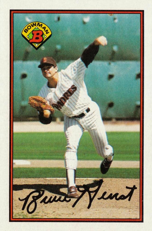 #451 Bruce Hurst - San Diego Padres - 1989 Bowman Baseball