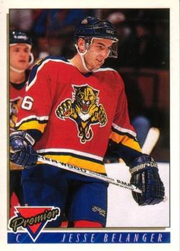 #451 Jesse Belanger - Florida Panthers - 1993-94 O-Pee-Chee Premier Hockey