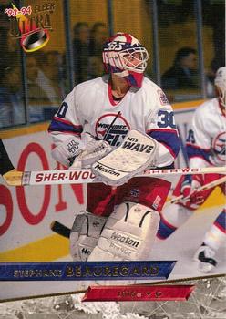 #451 Stephane Beauregard - Winnipeg Jets - 1993-94 Ultra Hockey