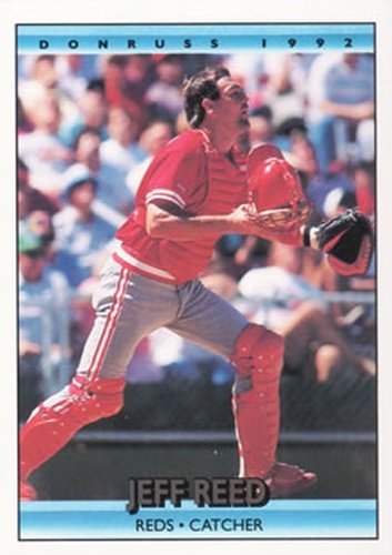 #451 Jeff Reed - Cincinnati Reds - 1992 Donruss Baseball