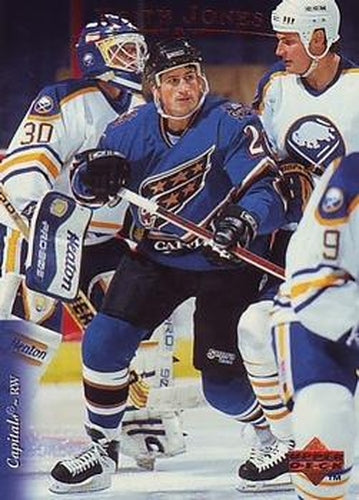 #451 Keith Jones - Washington Capitals - 1995-96 Upper Deck Hockey