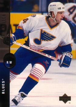 #451 Kevin Miller - St. Louis Blues - 1994-95 Upper Deck Hockey