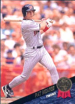 #451 Pat Meares - Minnesota Twins - 1993 Leaf Baseball