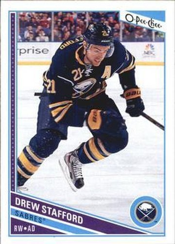 #451 Drew Stafford - Buffalo Sabres - 2013-14 O-Pee-Chee Hockey