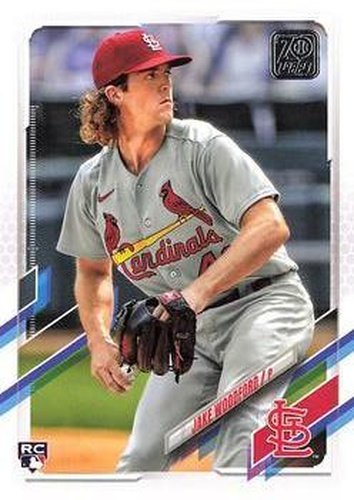 #451 Jake Woodford - St. Louis Cardinals - 2021 Topps Baseball