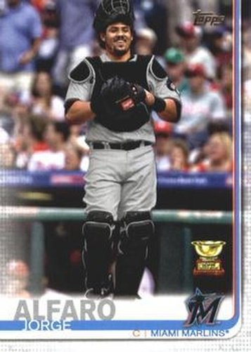 #451 Jorge Alfaro - Miami Marlins - 2019 Topps Baseball