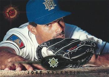 #451 Jose Valentin - Milwaukee Brewers - 1995 Stadium Club Baseball
