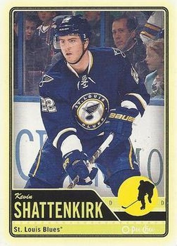#451 Kevin Shattenkirk - St. Louis Blues - 2012-13 O-Pee-Chee Hockey