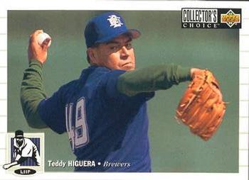 #451 Teddy Higuera - Milwaukee Brewers - 1994 Collector's Choice Baseball