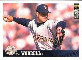 #451 Tim Worrell - San Diego Padres - 1997 Collector's Choice Baseball