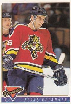 #451 Jesse Belanger - Florida Panthers - 1993-94 Topps Premier Hockey
