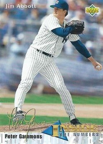 #451 Jim Abbott - New York Yankees - 1993 Upper Deck Baseball