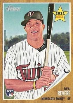 #451 Ben Revere - Minnesota Twins - 2011 Topps Heritage Baseball