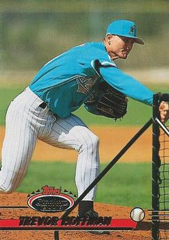 #451 Trevor Hoffman - Florida Marlins - 1993 Stadium Club Baseball