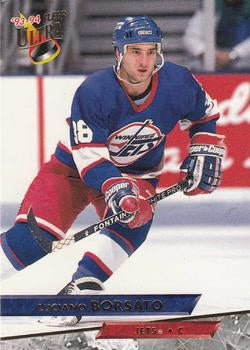 #452 Luciano Borsato - Winnipeg Jets - 1993-94 Ultra Hockey