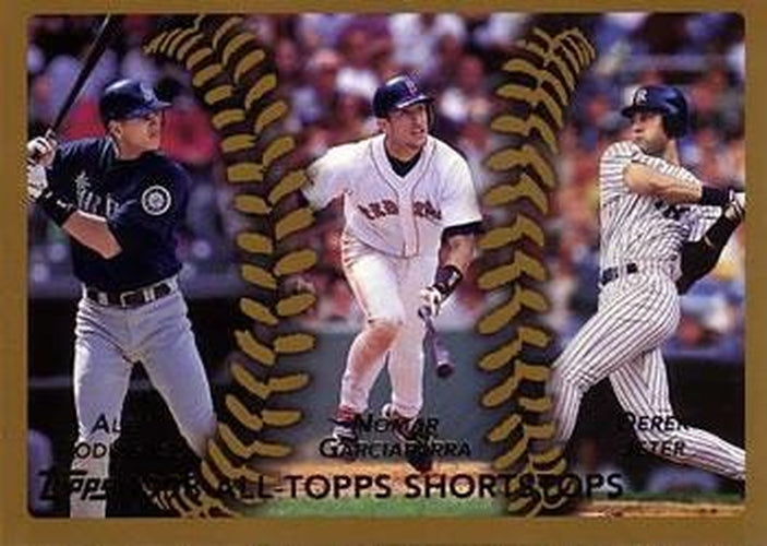 #452 Alex Rodriguez / Nomar Garciaparra / Derek Jeter - Seattle Mariners / Boston Red Sox / New York Yankees - 1999 Topps Baseball