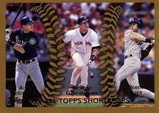#452 Alex Rodriguez / Nomar Garciaparra / Derek Jeter - Seattle Mariners / Boston Red Sox / New York Yankees - 1999 Topps Baseball