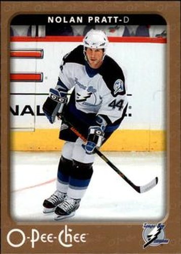 #452 Nolan Pratt - Tampa Bay Lightning - 2006-07 O-Pee-Chee Hockey
