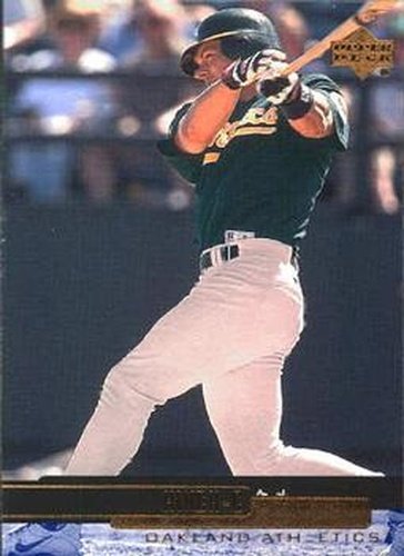 #452 A.J. Hinch - Oakland Athletics - 2000 Upper Deck Baseball