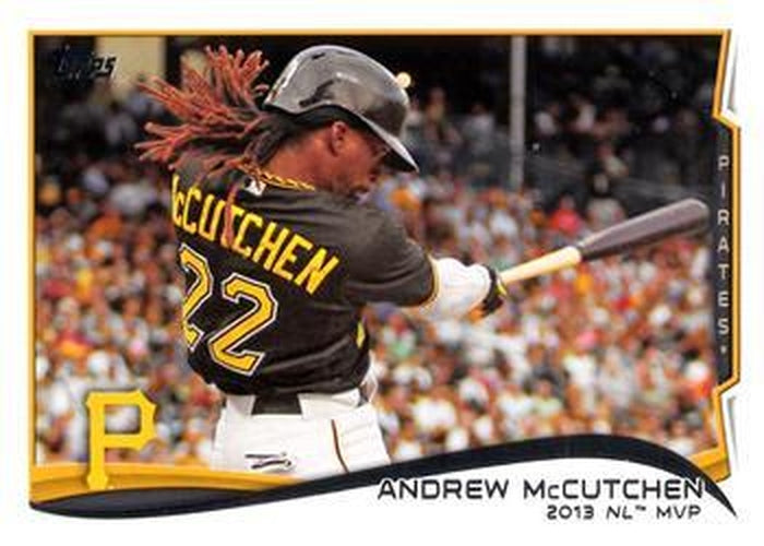#452 Andrew McCutchen - Pittsburgh Pirates - 2014 Topps Baseball