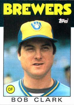 #452 Bobark - Milwaukee Brewers - 1986 Topps Baseball