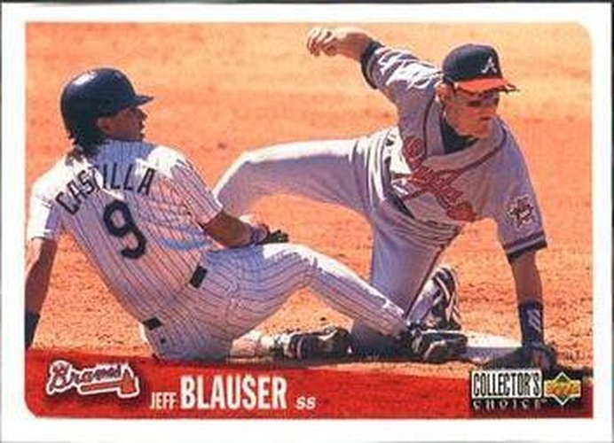 #452 Jeff Blauser - Atlanta Braves - 1996 Collector's Choice Baseball