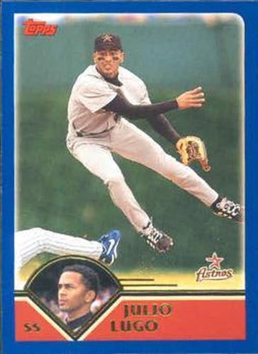 #452 Julio Lugo - Houston Astros - 2003 Topps Baseball