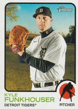 #452 Kyle Funkhouser - Detroit Tigers - 2022 Topps Heritage Baseball