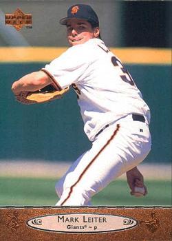#452 Mark Leiter - San Francisco Giants - 1996 Upper Deck Baseball
