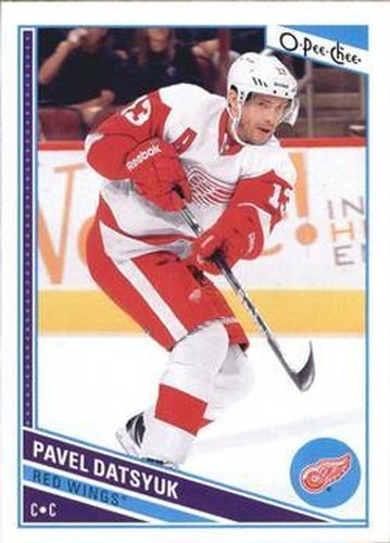 #452 Pavel Datsyuk - Detroit Red Wings - 2013-14 O-Pee-Chee Hockey