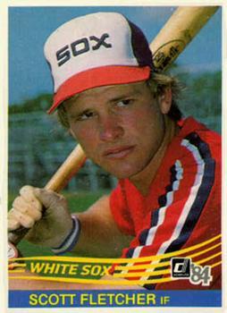 #452 Scott Fletcher - Chicago White Sox - 1984 Donruss Baseball