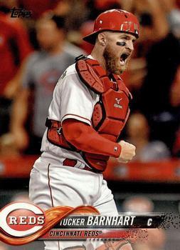 #452 Tucker Barnhart - Cincinnati Reds - 2018 Topps Baseball