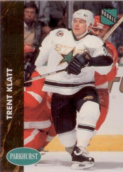 #452 Trent Klatt - Minnesota North Stars - 1991-92 Parkhurst Hockey