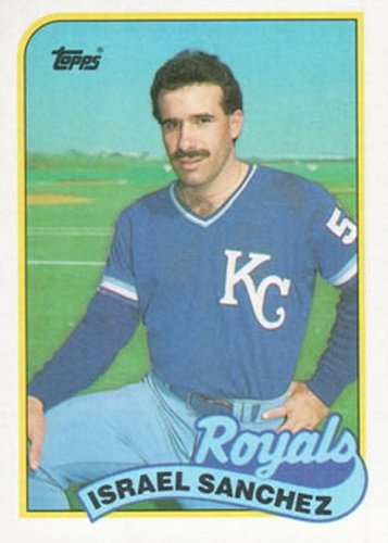 #452 Israel Sanchez - Kansas City Royals - 1989 Topps Baseball