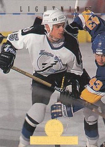 #452 Aaron Gavey - Tampa Bay Lightning - 1994-95 Leaf Hockey