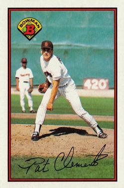 #452 Pat Clements - San Diego Padres - 1989 Bowman Baseball