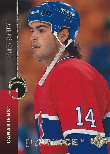 #452 Craig Darby - Montreal Canadiens - 1994-95 Upper Deck Hockey - Electric Ice
