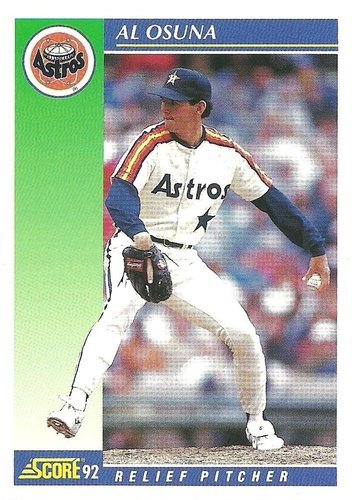 #452 Al Osuna - Houston Astros - 1992 Score Baseball
